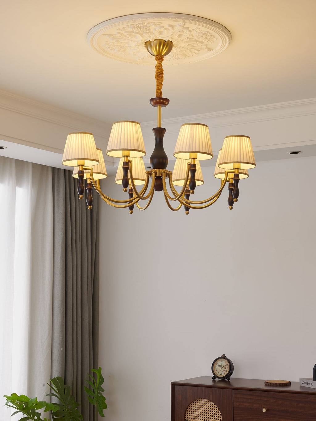Lorelisse Fabric Chandelier-Moonnatur