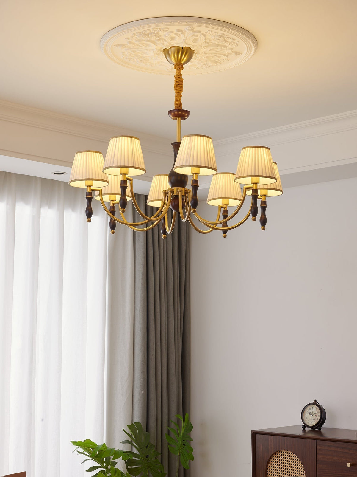 Lorelisse Fabric Chandelier-Moonnatur