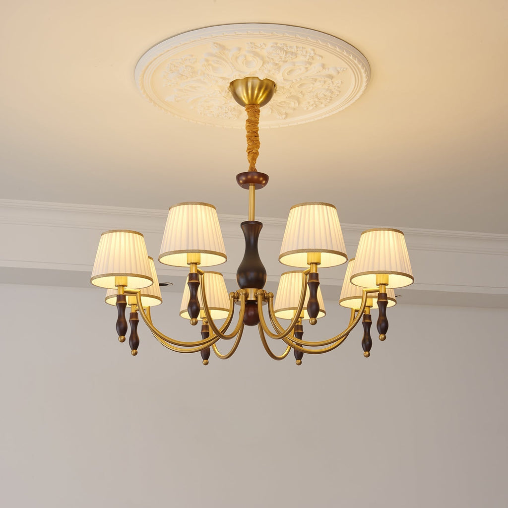 Lorelisse Fabric Chandelier-Moonnatur