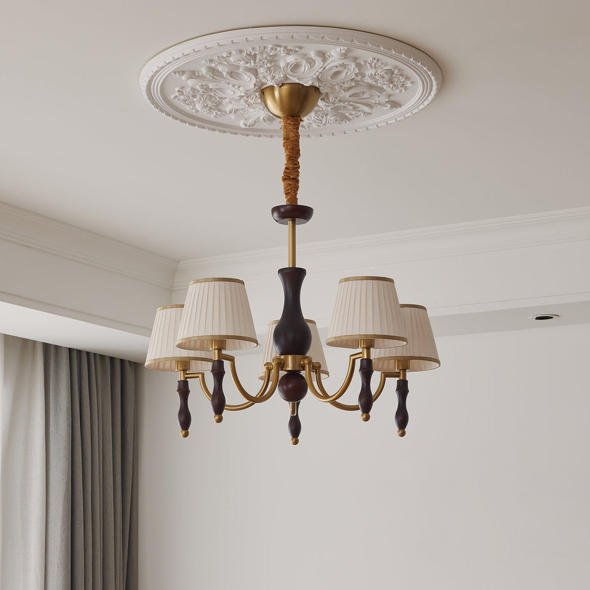 Lorelisse Fabric Chandelier-Moonnatur