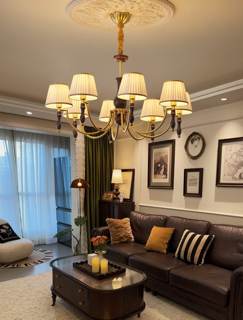 Lorelisse Fabric Chandelier-Moonnatur