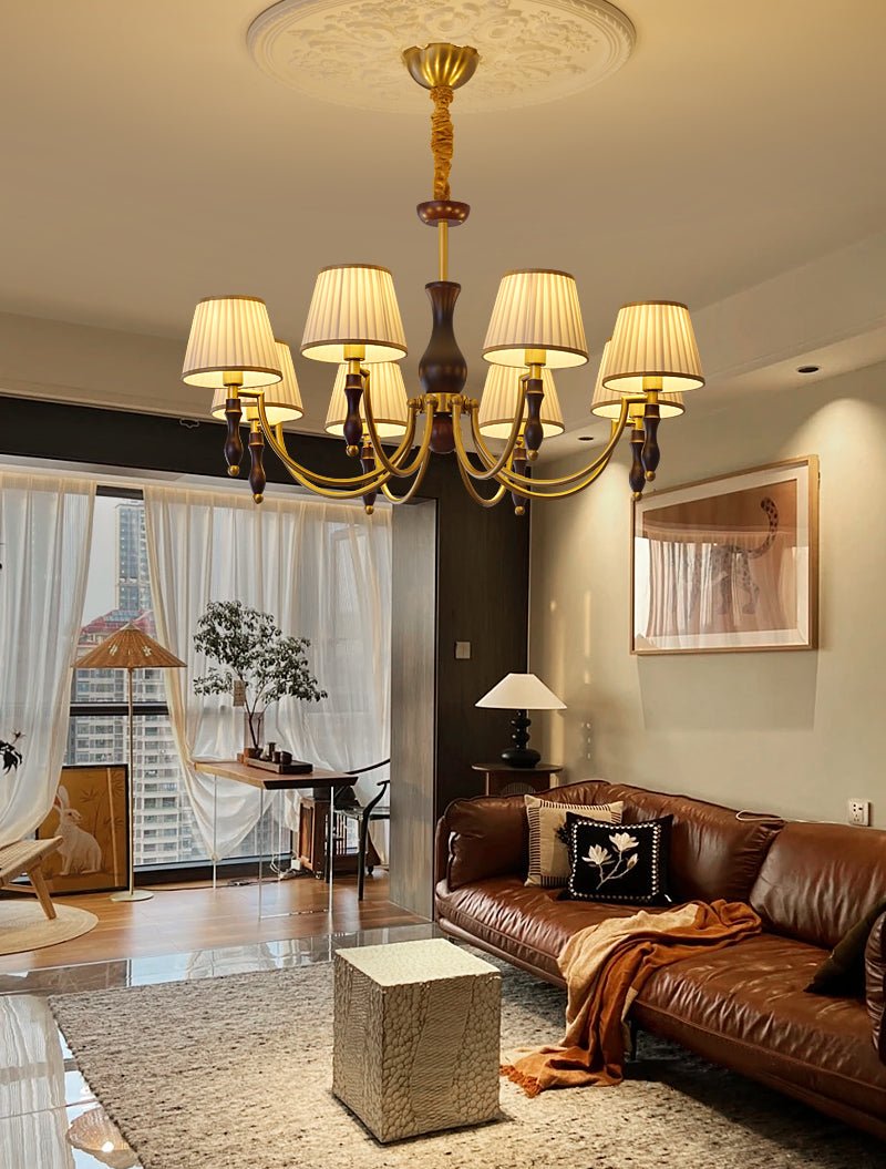 Lorelisse Fabric Chandelier-Moonnatur