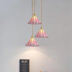 Ladergrove Glass Pendant Light-Moonnatur