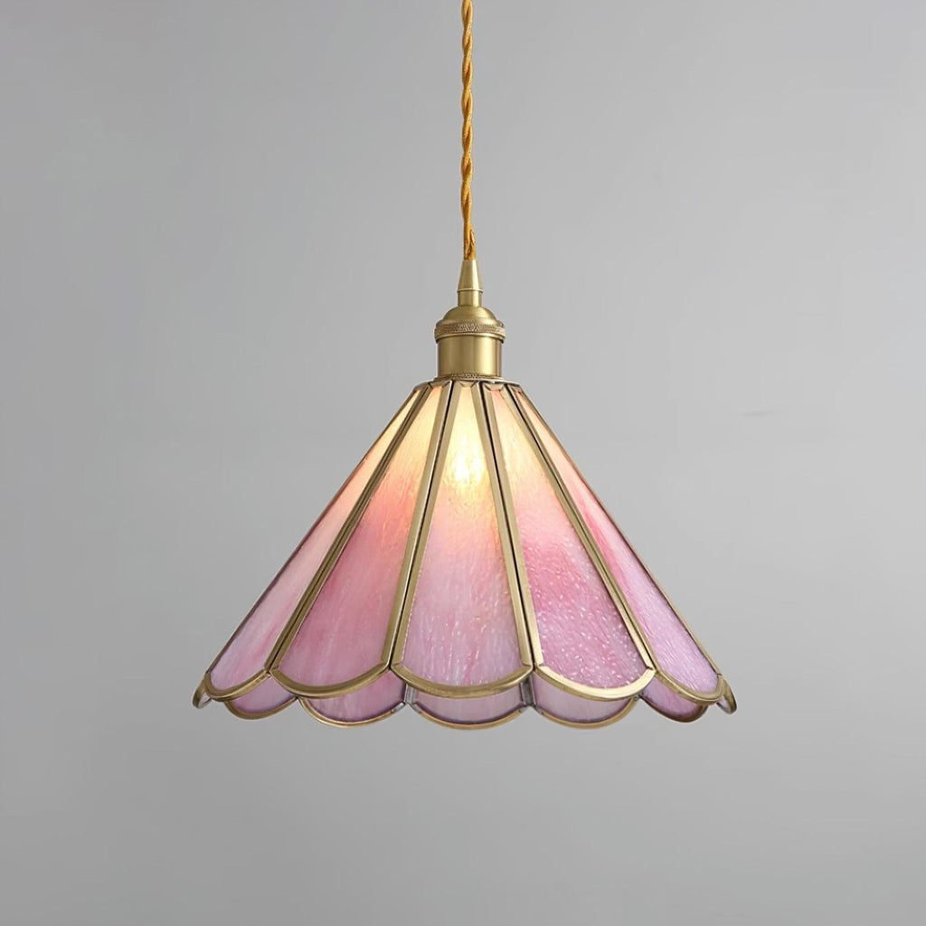 Ladergrove Glass Pendant Light-Moonnatur