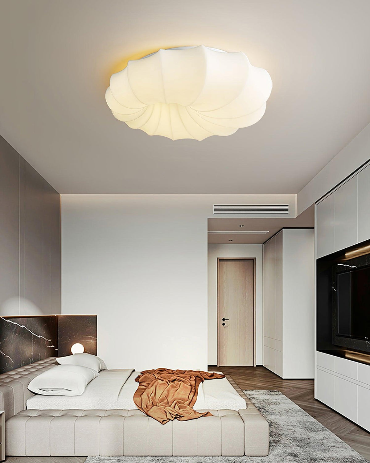 Tarenis Polyethylene Ceiling Light-Moonnatur