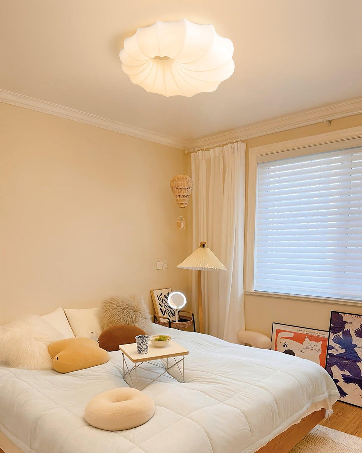 Tarenis Polyethylene Ceiling Light-Moonnatur