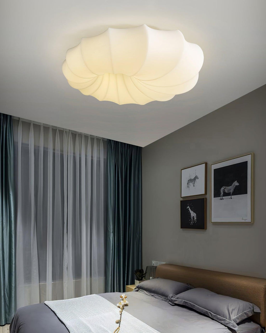 Tarenis Polyethylene Ceiling Light-Moonnatur