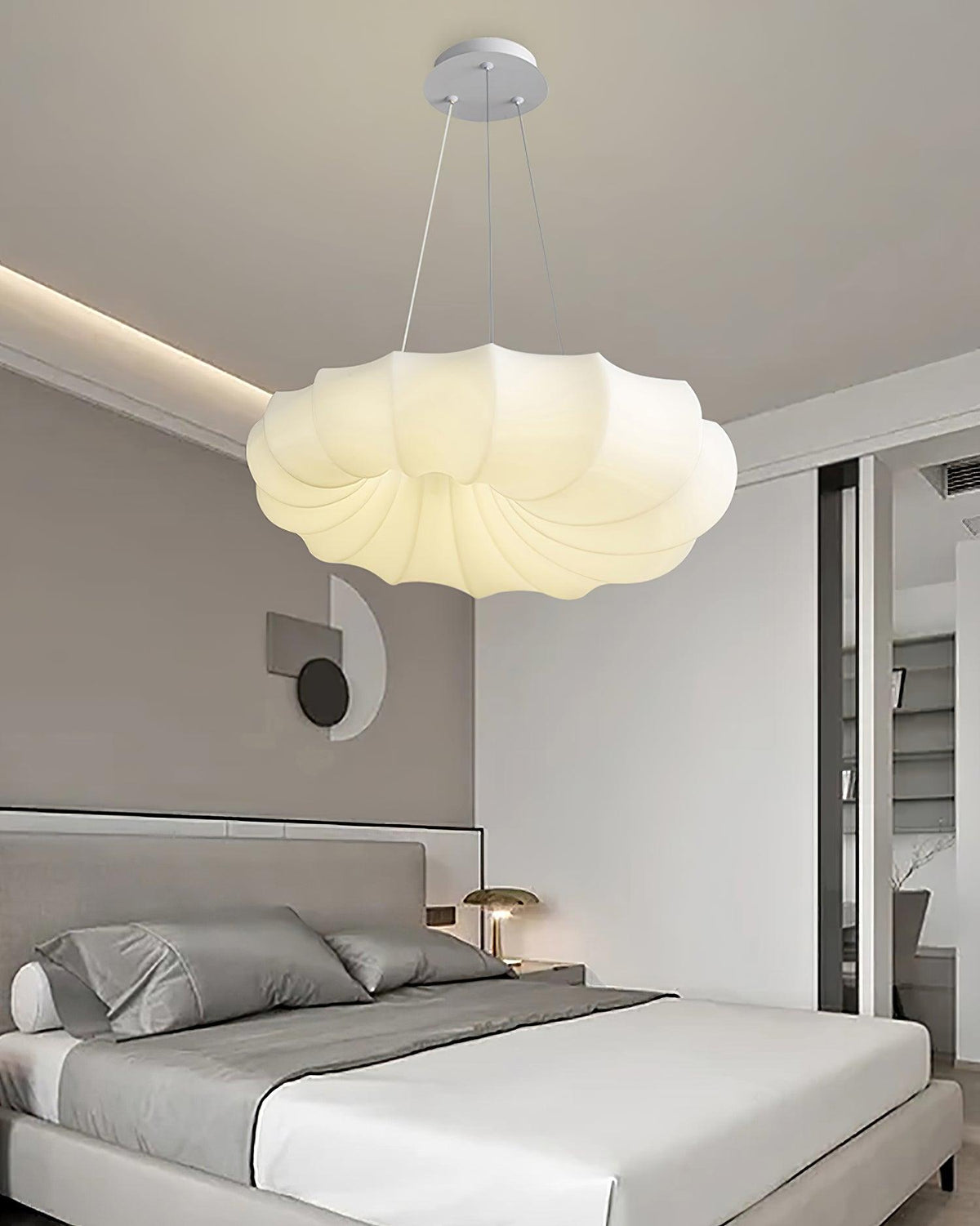 Hadrenenis Polyethylene Pendant Light-Moonnatur