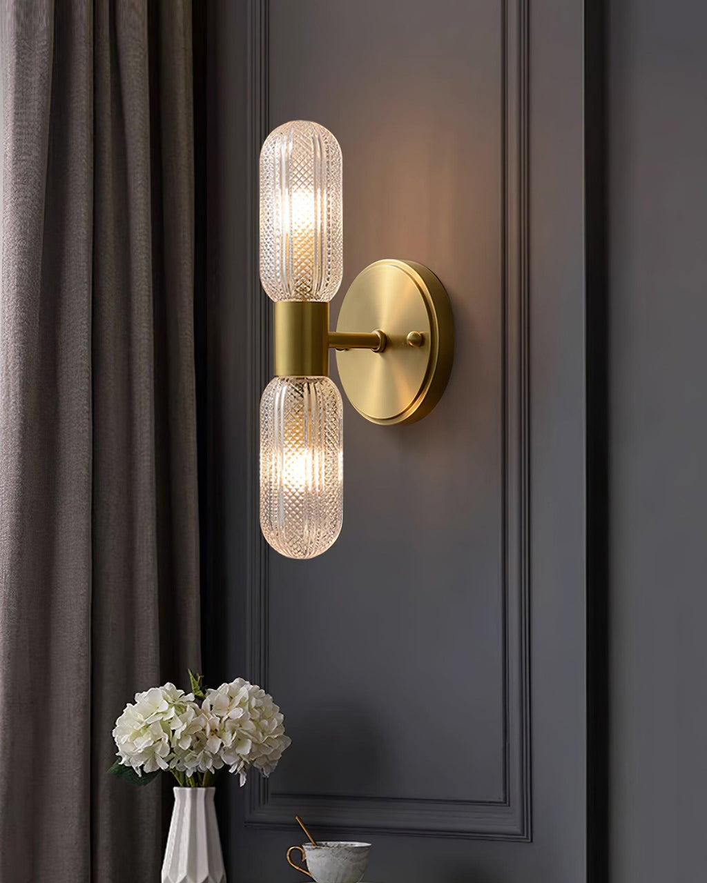 Emrenenelle Glass Wall Light-Moonnatur