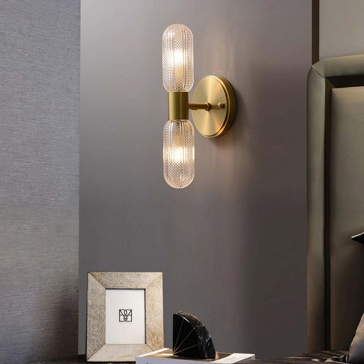 Emrenenelle Glass Wall Light-Moonnatur