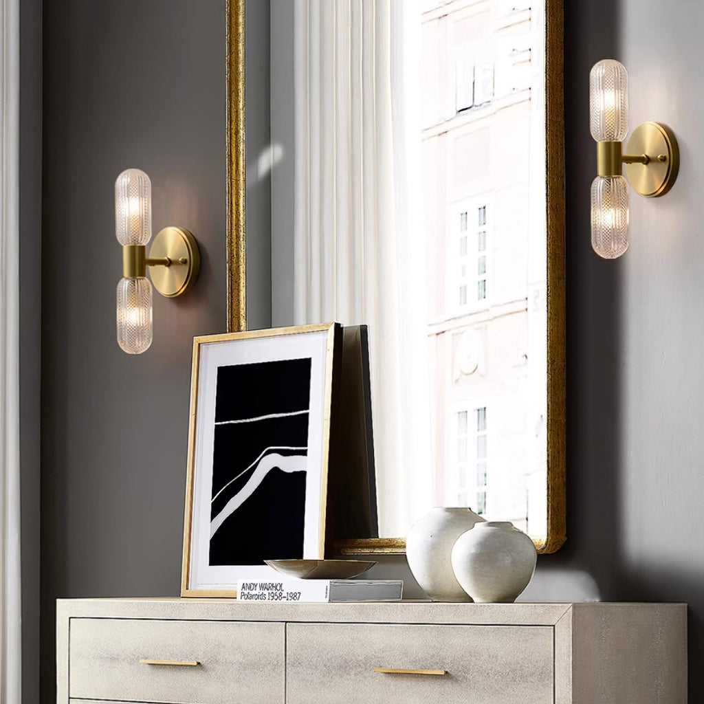 Emrenenelle Glass Wall Light-Moonnatur