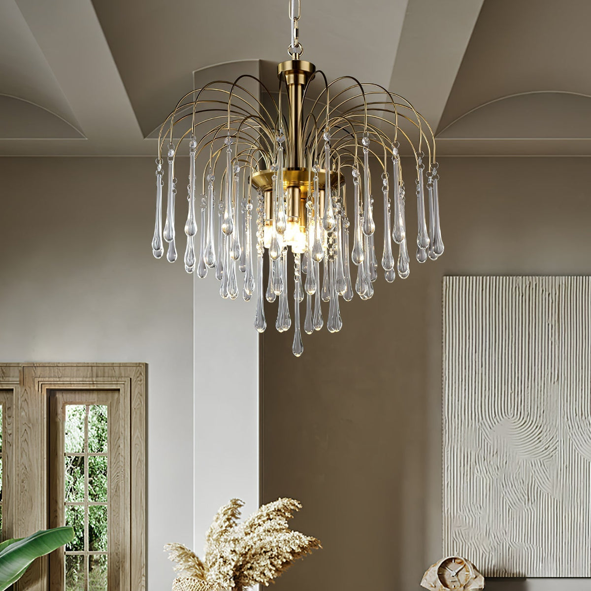 Lysavelle Crystal Chandelier-Moonnatur