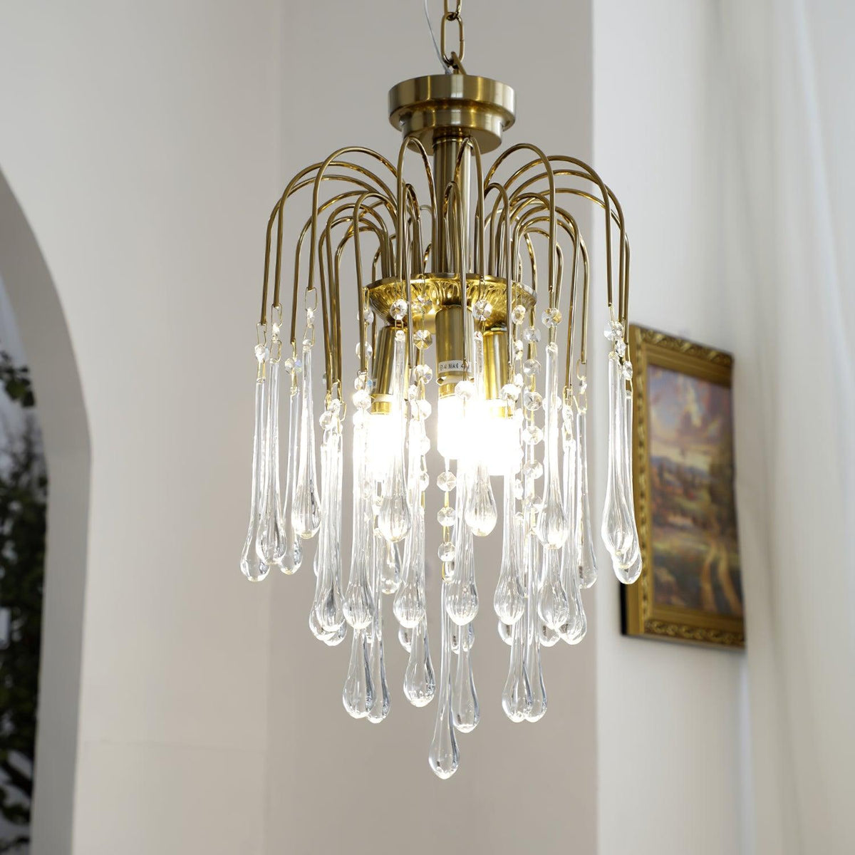 Lysavelle Crystal Chandelier-Moonnatur