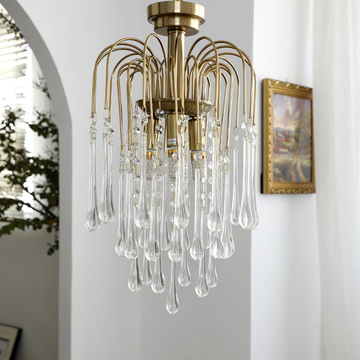 Lysavelle Crystal Chandelier-Moonnatur