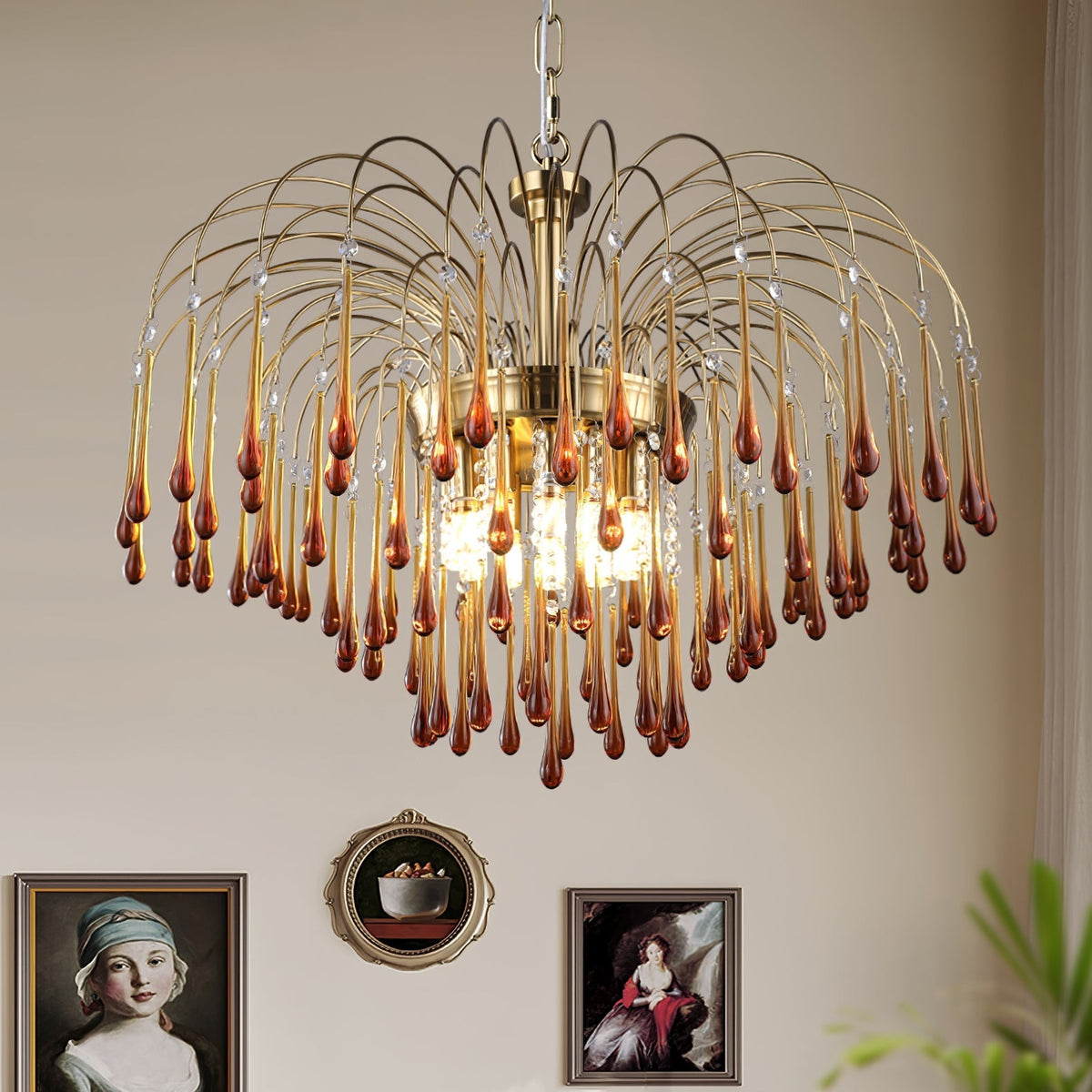 Lysavelle Crystal Chandelier-Moonnatur