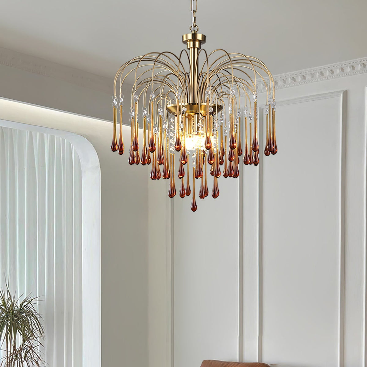Lysavelle Crystal Chandelier-Moonnatur