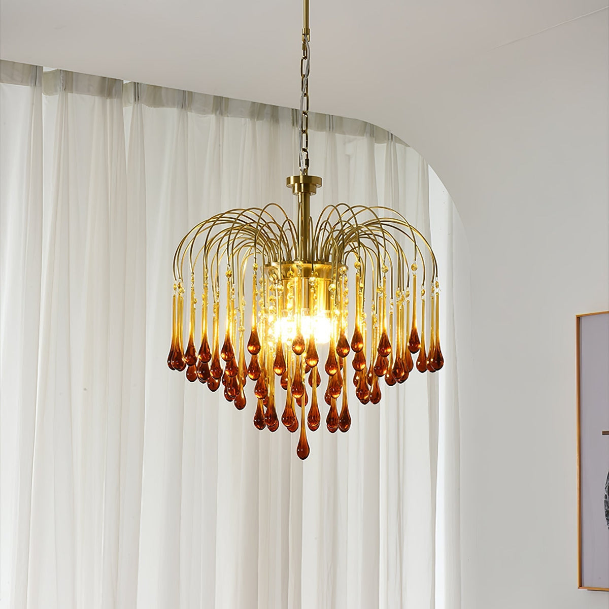 Lysavelle Crystal Chandelier-Moonnatur