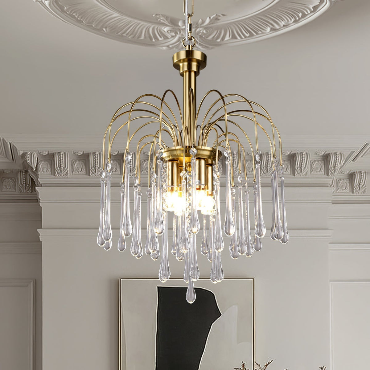 Lysavelle Crystal Chandelier-Moonnatur