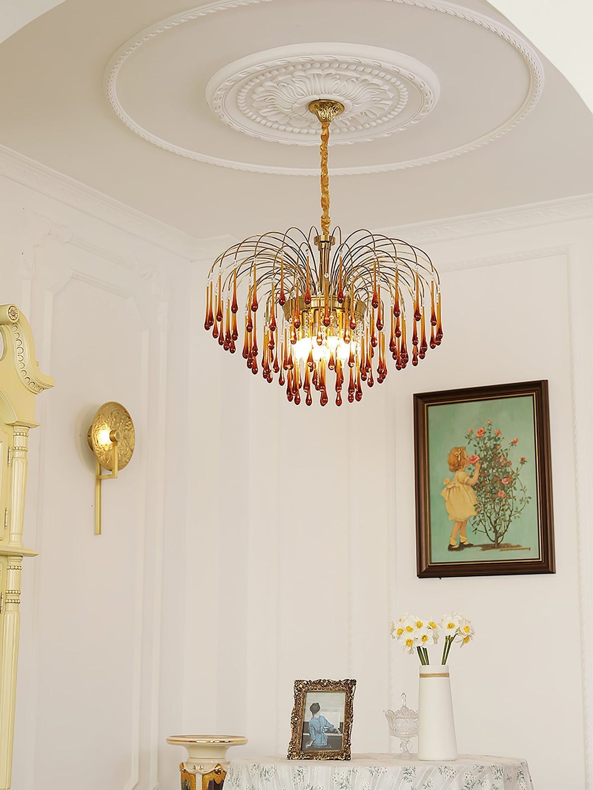 Lysavelle Crystal Chandelier-Moonnatur
