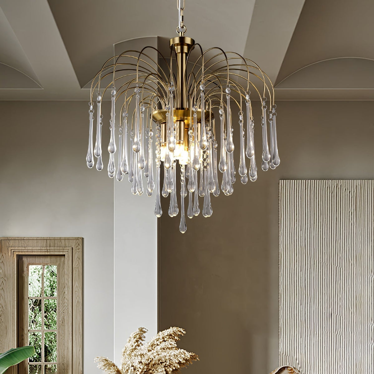 Lysavelle Crystal Chandelier-Moonnatur