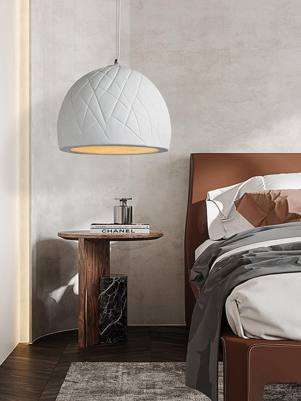 Farenara Polystyrene Pendant Light-Moonnatur