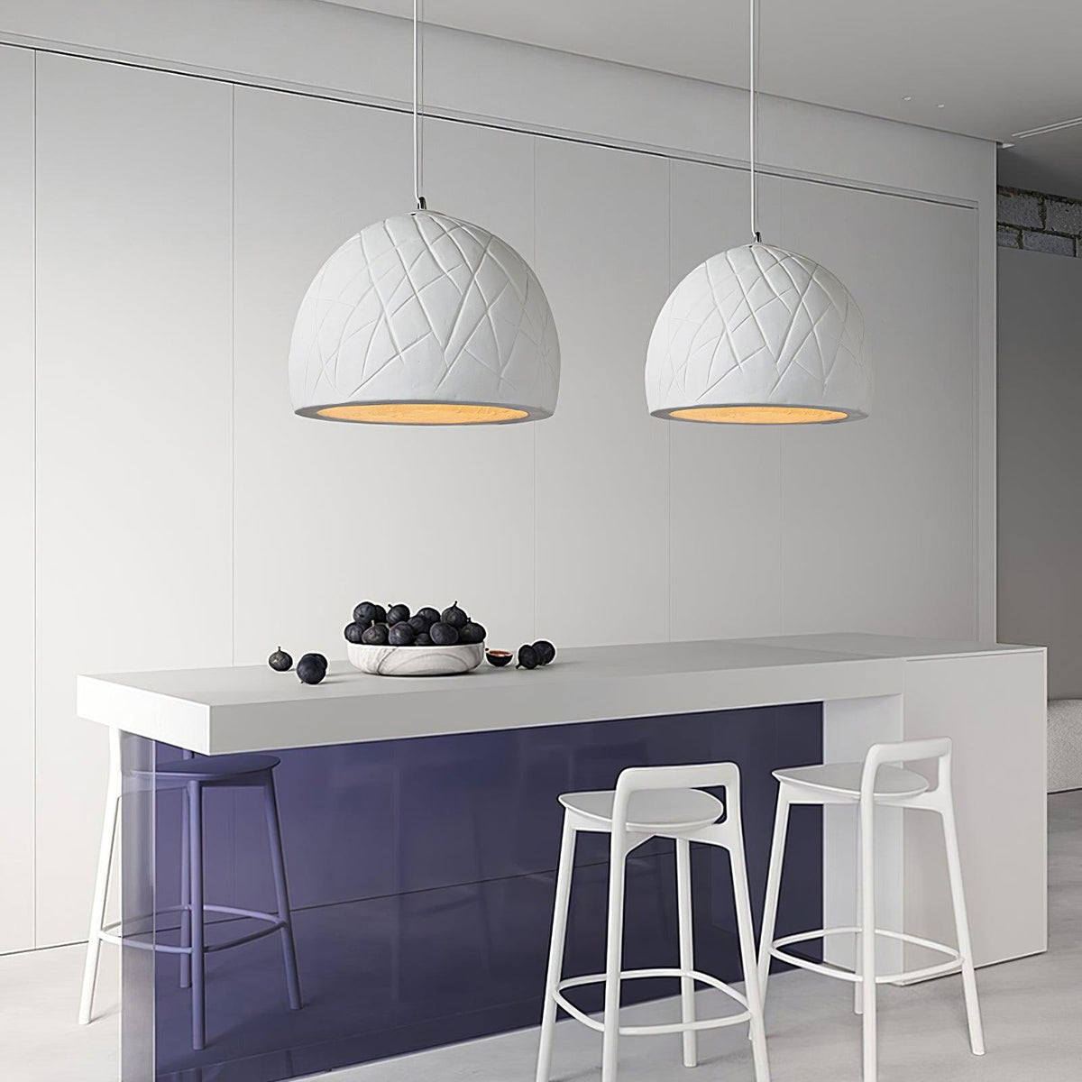 Farenara Polystyrene Pendant Light-Moonnatur