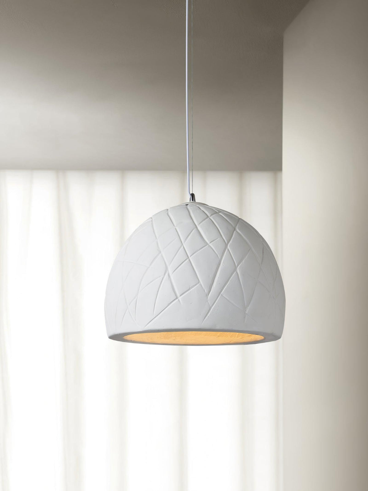 Farenara Polystyrene Pendant Light-Moonnatur
