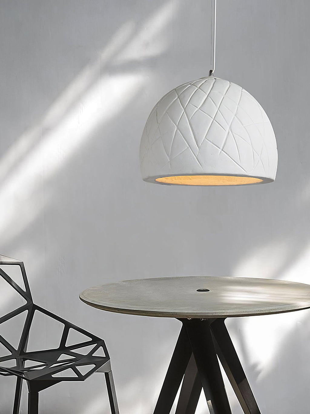 Farenara Polystyrene Pendant Light-Moonnatur