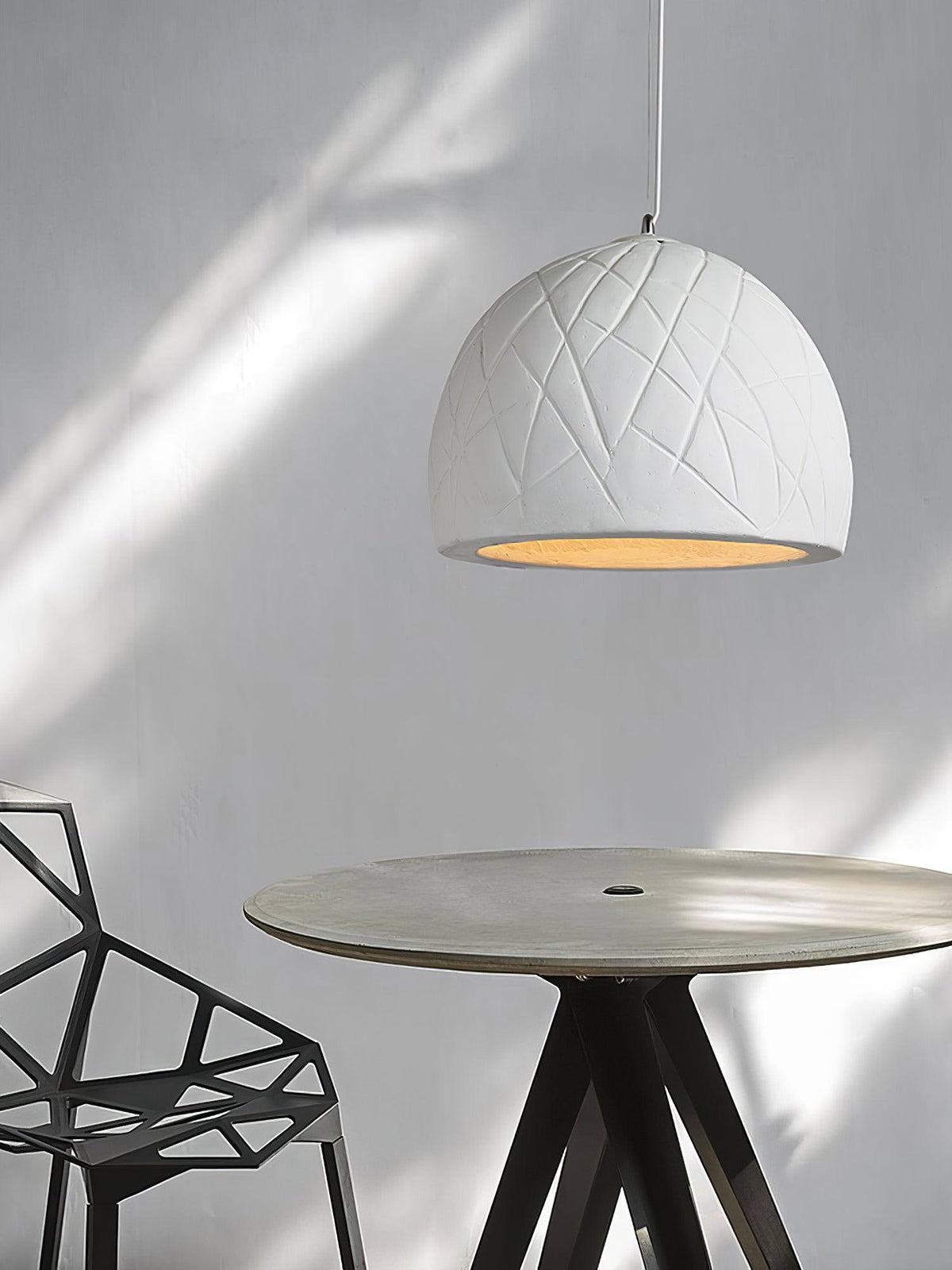 Farenara Polystyrene Pendant Light-Moonnatur