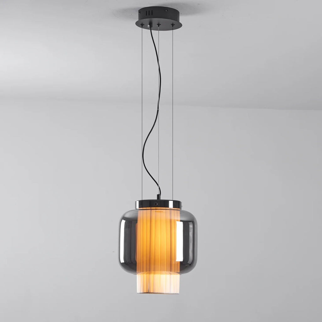 Brackiel Glass Pendant Light-Moonnatur
