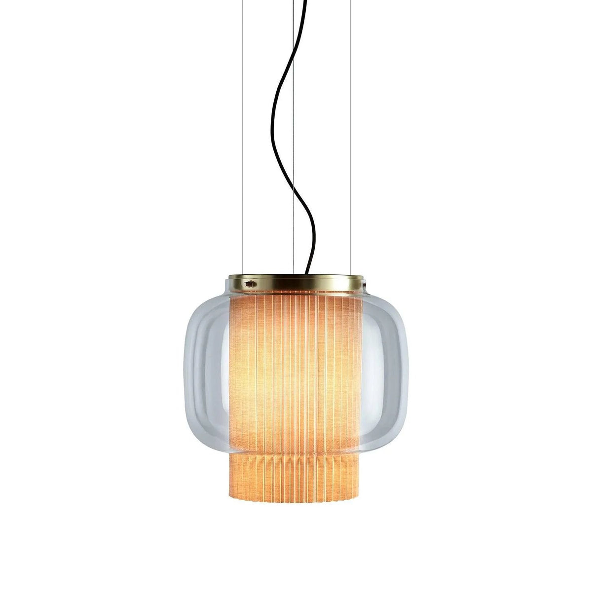 Brackiel Glass Pendant Light-Moonnatur