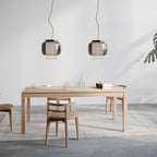 Brackiel Glass Pendant Light-Moonnatur