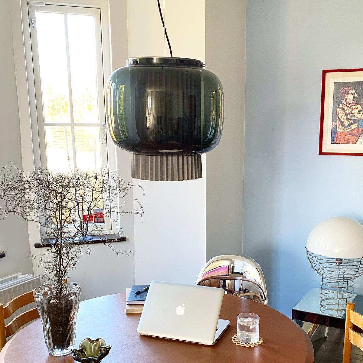Brackiel Glass Pendant Light-Moonnatur