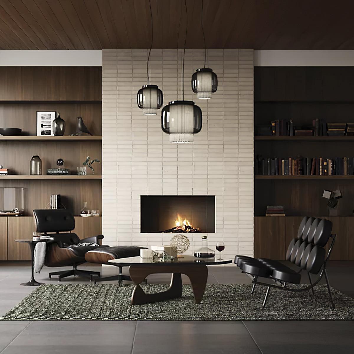 Brackiel Glass Pendant Light-Moonnatur