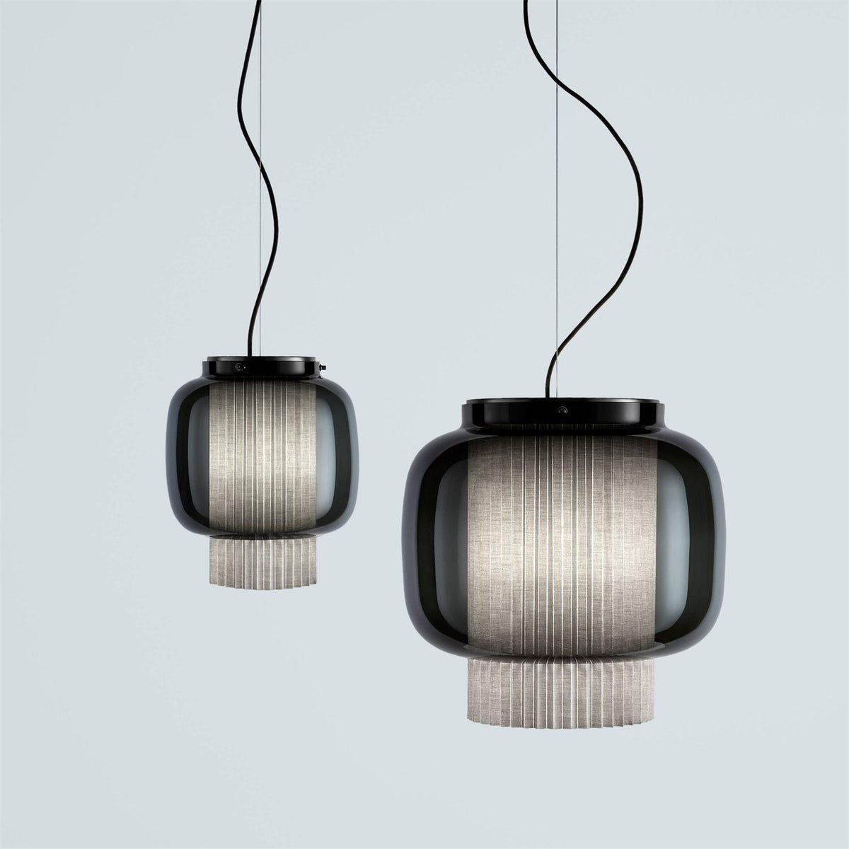Brackiel Glass Pendant Light-Moonnatur
