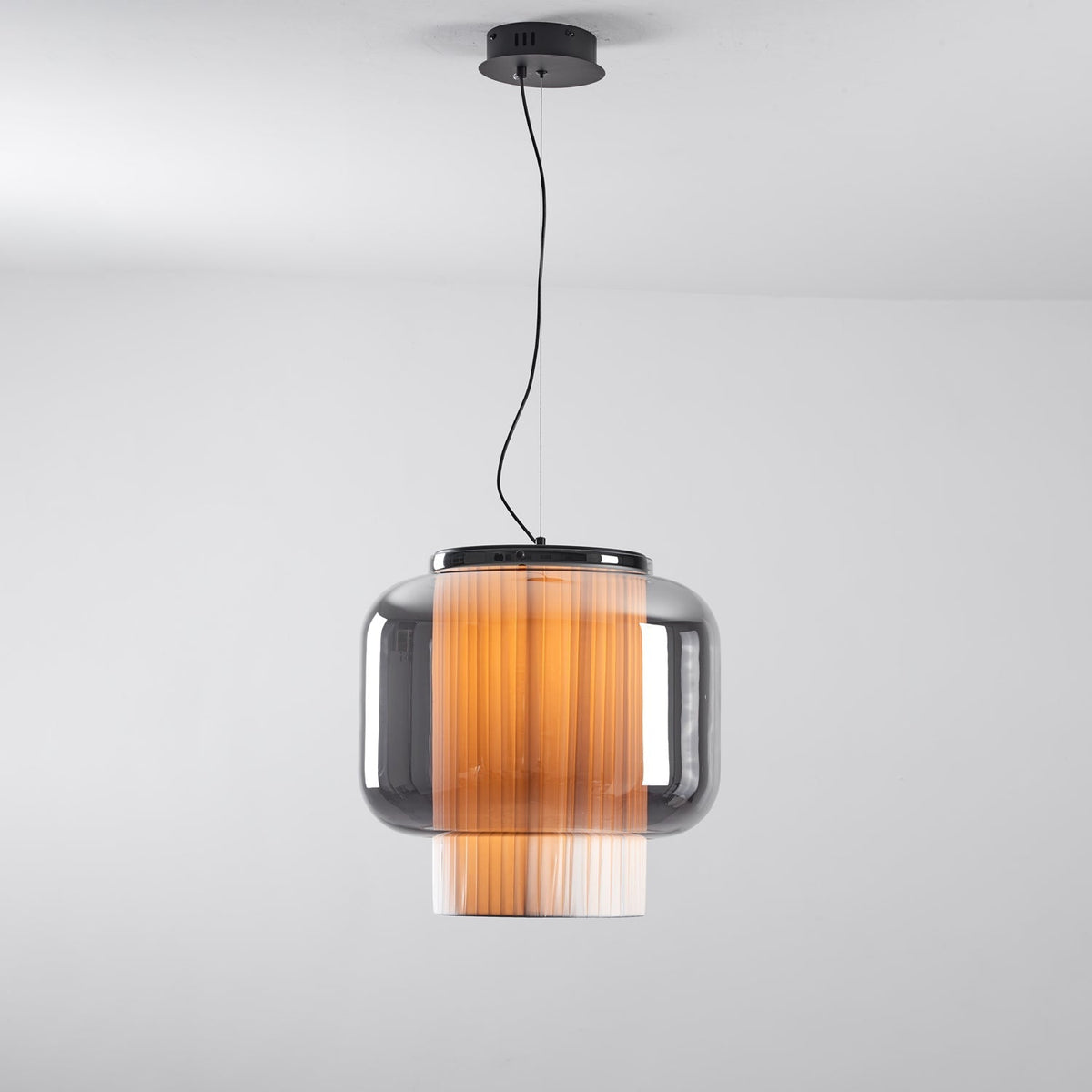 Brackiel Glass Pendant Light-Moonnatur