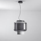 Brackiel Glass Pendant Light-Moonnatur