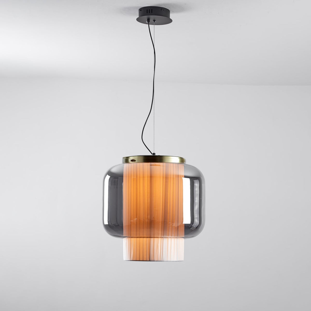 Brackiel Glass Pendant Light-Moonnatur