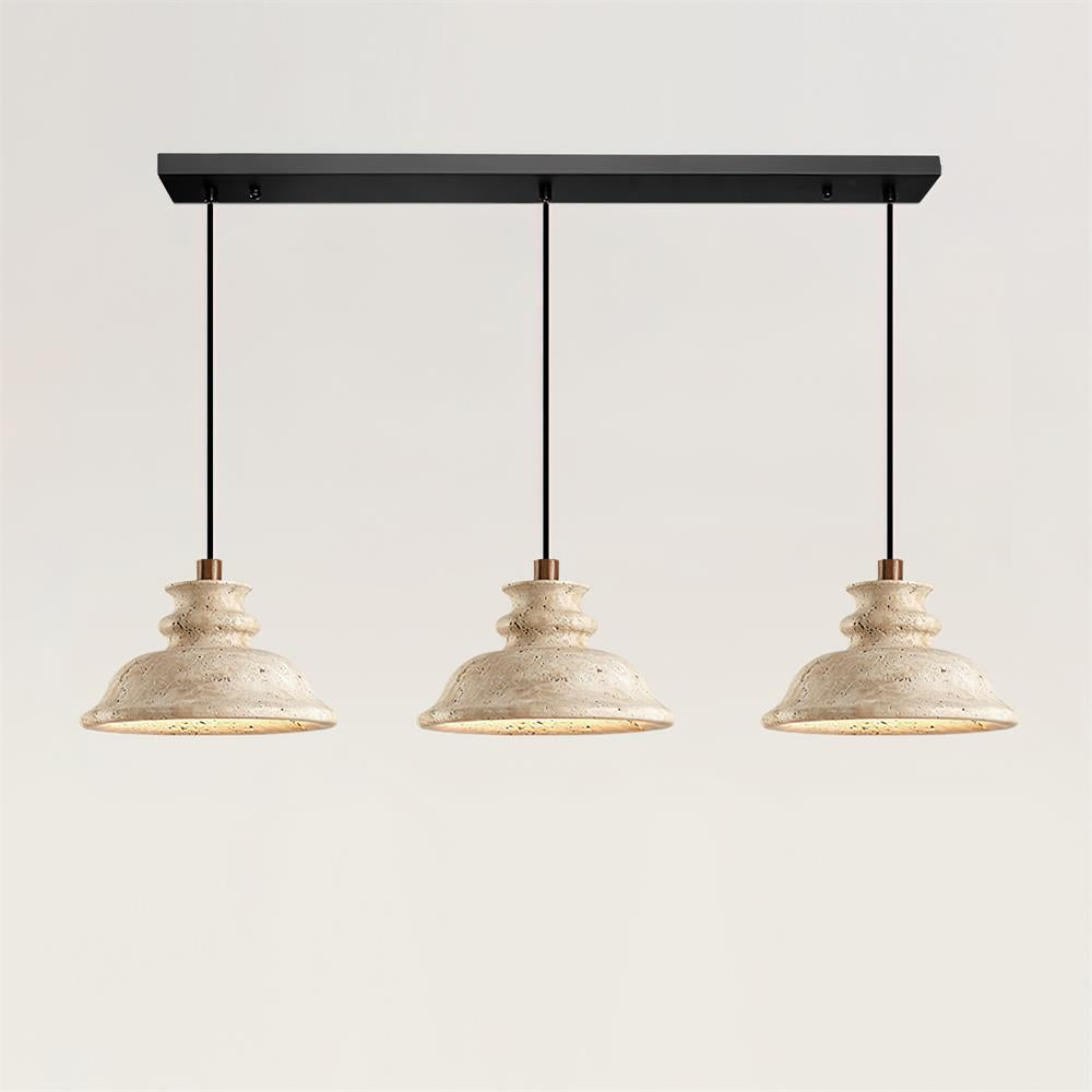 Sorrelevia Travertine Pendant Light-Moonnatur