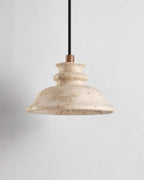 Sorrelevia Travertine Pendant Light-Moonnatur
