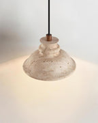 Sorrelevia Travertine Pendant Light-Moonnatur