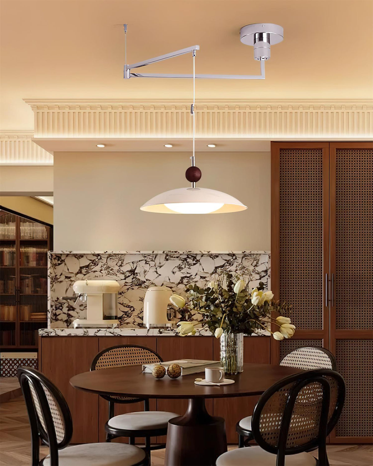Laderash Acrylic Pendant Light-Moonnatur
