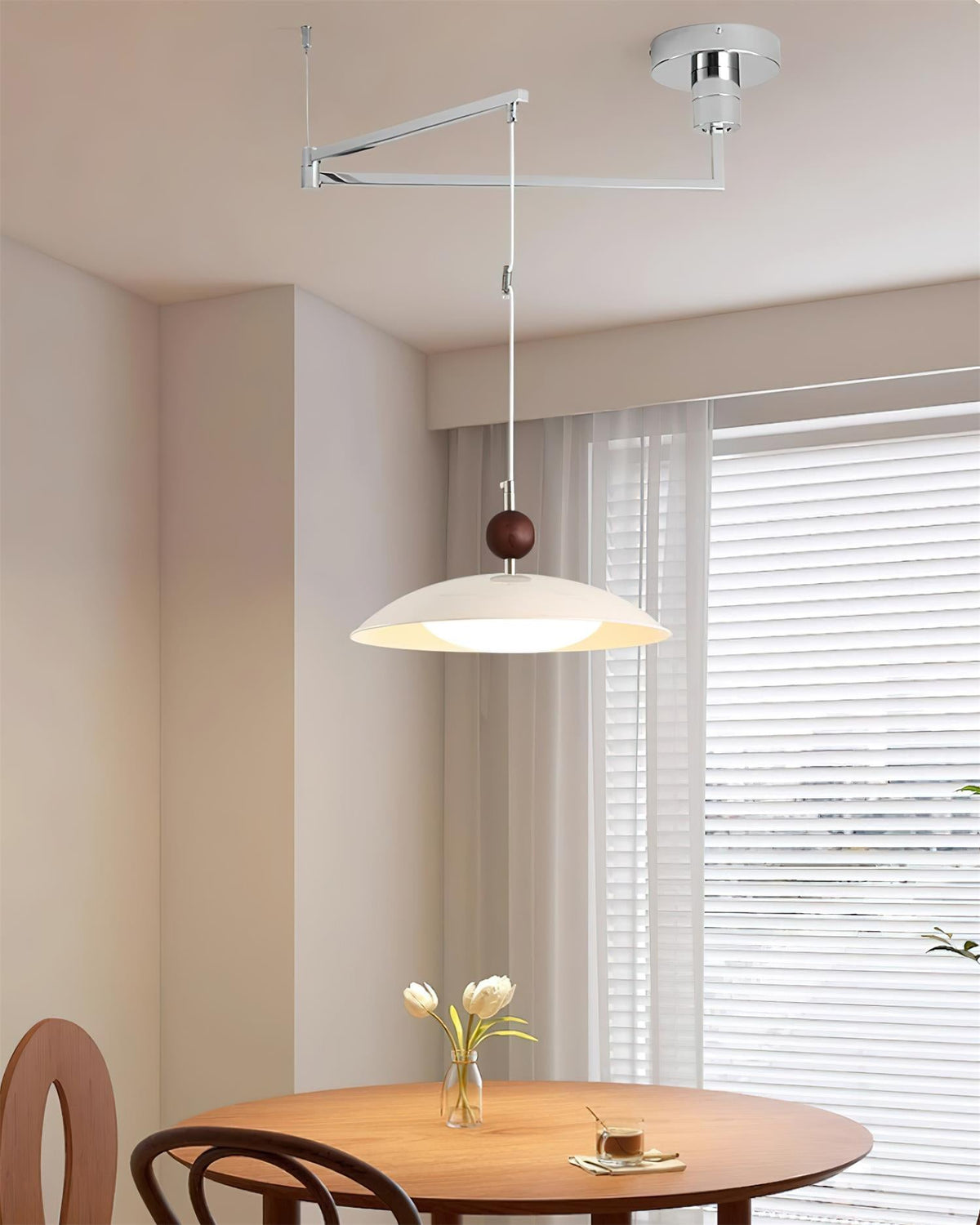 Laderash Acrylic Pendant Light-Moonnatur
