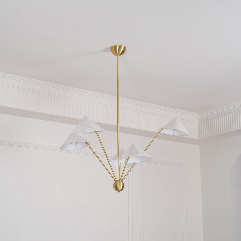 Idrisis Fabric Chandelier-Moonnatur