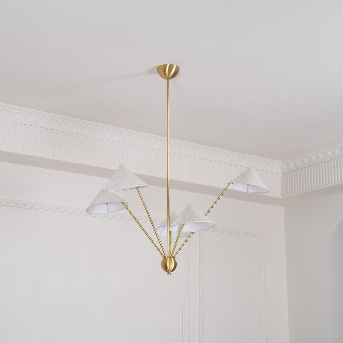 Idrisis Fabric Chandelier-Moonnatur