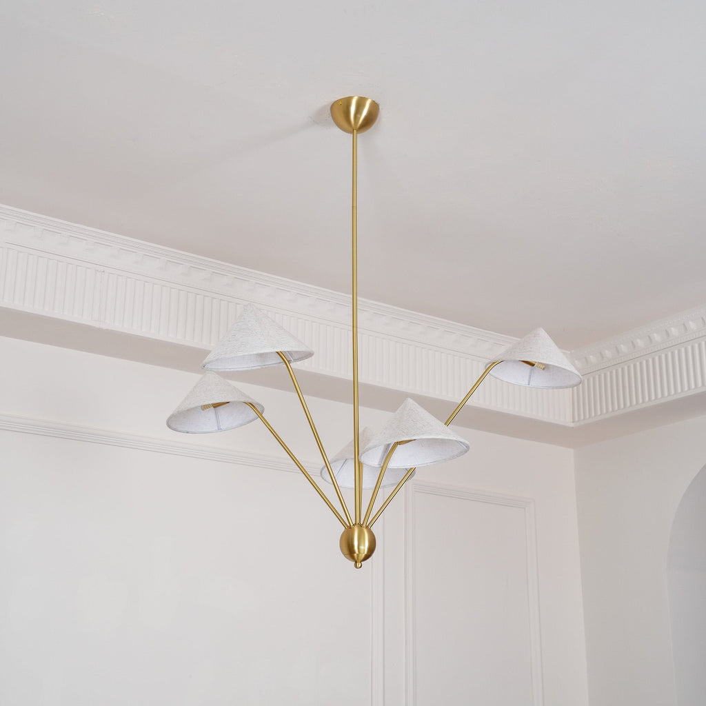 Idrisis Fabric Chandelier-Moonnatur
