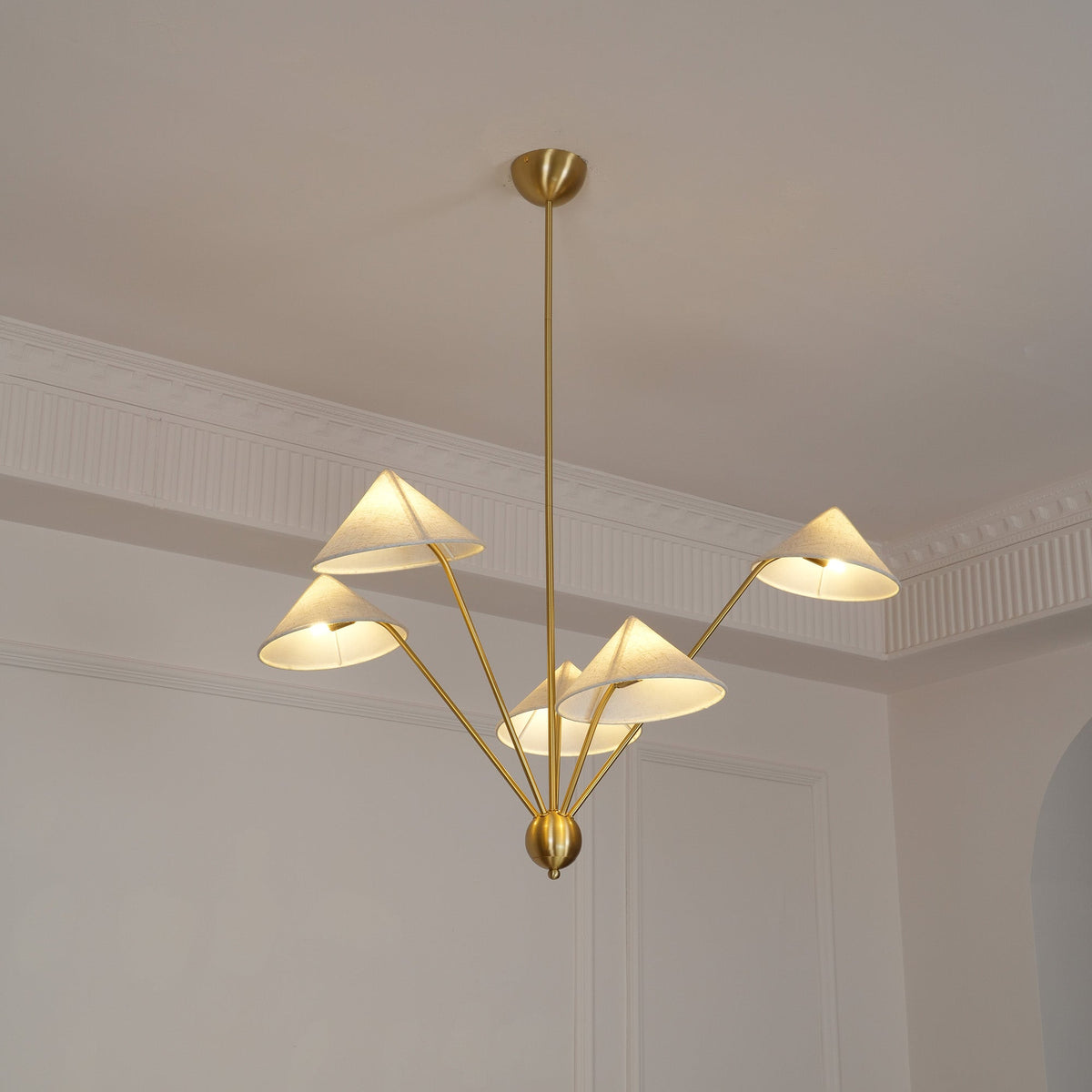 Idrisis Fabric Chandelier-Moonnatur