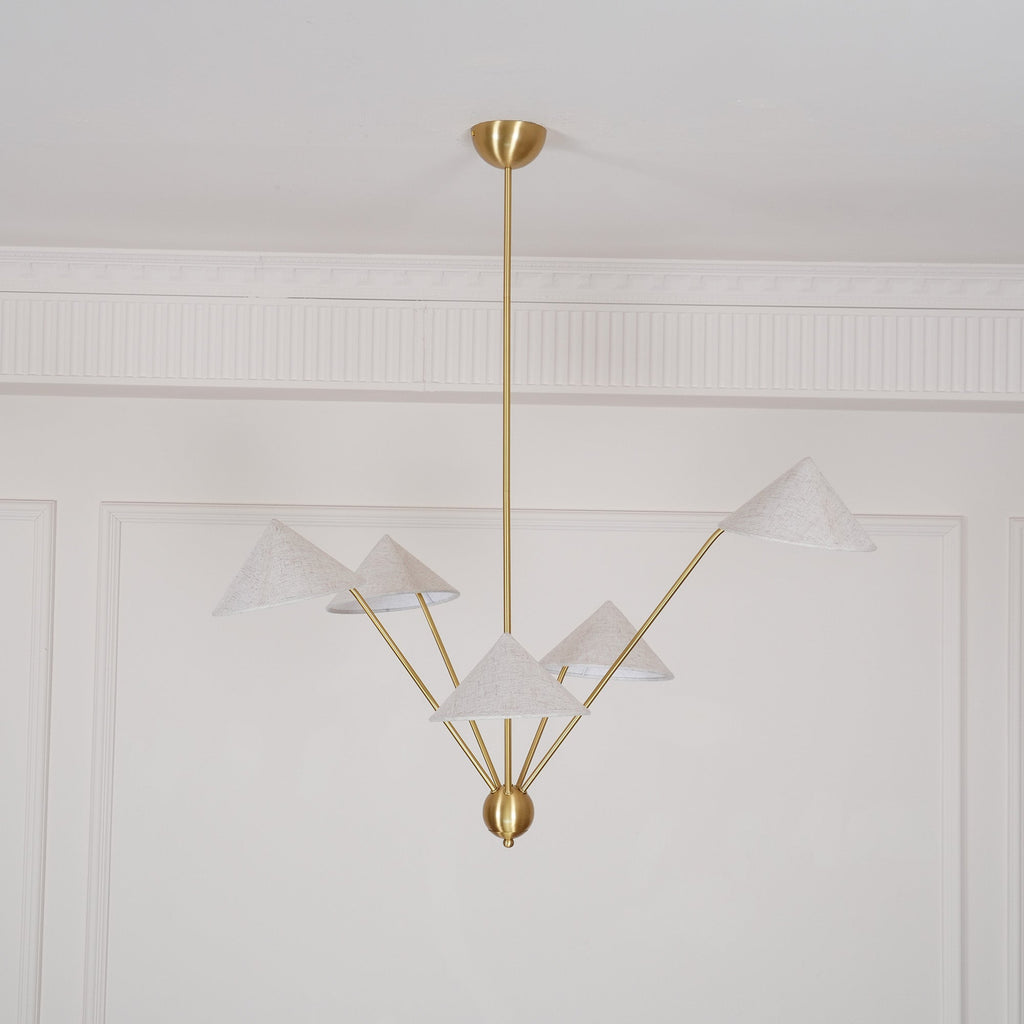 Idrisis Fabric Chandelier-Moonnatur