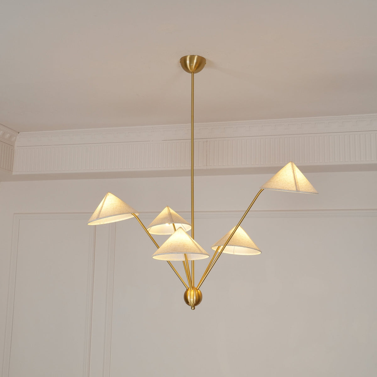 Idrisis Fabric Chandelier-Moonnatur