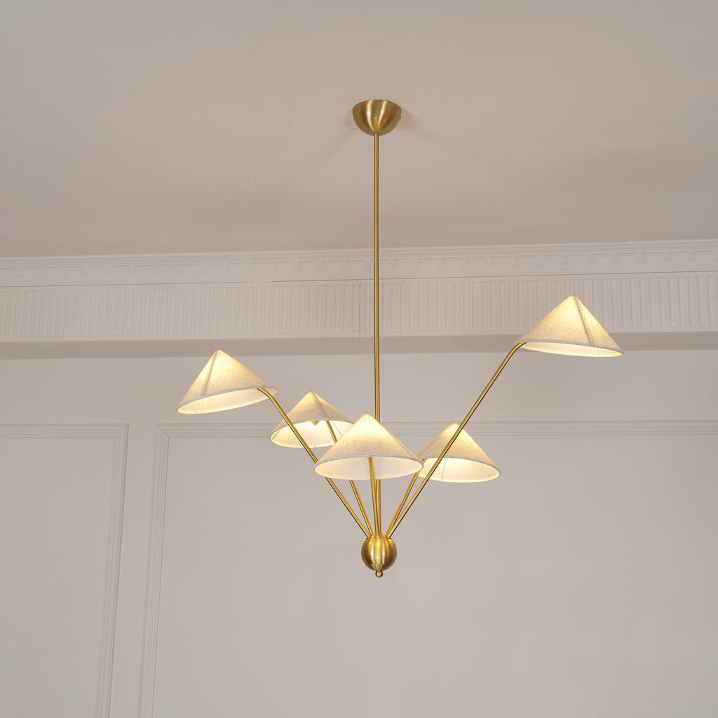 Idrisis Fabric Chandelier-Moonnatur